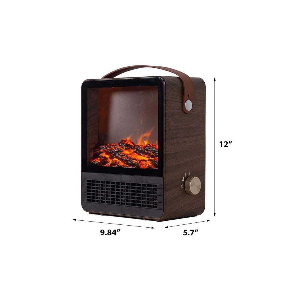 Comfort Smart Portable Electric Fireplace Space Heater